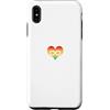 fr-creations.com Custodia per iPhone XS Max Cuore/amore e orgoglio per autisti bandiera legamento