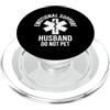 Emotional Support Husband Do Not Pet Gif Marito di supporto emotivo PopSockets PopGrip per MagSafe