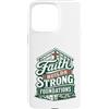 Christianity Faith Prayer Motivational Q Custodia per iPhone 15 Pro Max Divertente Cristiano Gesù Operaio edile