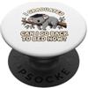 Tired Koala Grad Designs Sleepy Koala laureato divertente studente umorismo PopSockets PopGrip Adesivo