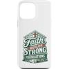 Christianity Faith Prayer Motivational Q Custodia per iPhone 13 Pro Max Divertente Cristiano Gesù Operaio edile