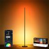 NEEWER NF04 RGB IC W Lampada Terra Intelligente NUOVA VERSIONE, Luce Angolare LED 1000lm Compatibile con Google Alexa, APP/Design AI/Sync Musica/16 Milioni Colori per Salotto Camera da Letto