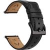 Fullmosa Cinturino in Pelle per Orologi, Cinturini per Orologi 22mm 20mm 24mm 19mm 18mm Accessori per Orologi a Cinturini per Uomo Donna, Cinturino per Smartwatch e Orologi Universali
