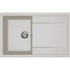 Elleci Lavello Elleci Incasso 1 vasca 79x50 Life 300 Granitek Bianco Soft LG230039