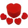 Generico Prop Magico A Forma Di Cuore In Spugna - Accessorio Morbido Illusione | Strumento Leggero Per Magia Da , Oggetto Interattivo Per Principianti, Studenti, Adolescenti E Adulti