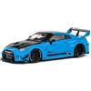 Solido 1:43 Nissan GTR35 2019 blu