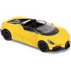 CMJ Bugatti Mistral Roadster Modellino auto in scala 1:43 - Sunbeam Yellow | Elegante modello da collezione pressofusione | Prodotto con licenza ufficiale