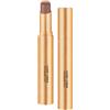 Generisch Pennino per ombretto Triple Shade - Perline dorate, penna impermeabile color crema, trucco per occhi versatile, pigmento fine ad alta aderenza, facile da ruotare