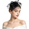 AOOSA Fascia per Capelli Elegante da Donna, Nero