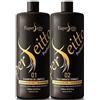 Fio Perfeitto - Instant Dritto, lisciante brasiliano per capelli ricci, trattamento progressivo alla cheratina per lisciare i capelli - 2 L