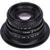 Fabater Obiettivo Fisso a Fuoco Manuale da 35 Mm F1.6 Compatibile con Fotocamere Z30/Z50/ZFC/Z50II con Sensore APS-C, Completo di Copriobiettivo, Panno per la Pulizia e Obiettivo Fisso