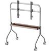 StarTech Carrello mobile per TV - Supporto a pavimento mobile per TV - Per schermi piatti da 81-191 cm - Con ruote - Struttura in metallo - Design scandinavo, stile 1