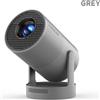 StarTech HY300 Ultra - Mini proiettore portatile - Proiettore LCD HD 720p - 300 lumen ANSI - Android 11, Wi-Fi, Bluetooth 5.4 - Messa a fuoco automatica elettronica, correzione automatica della distorsione - Grigio