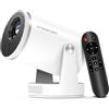 StarTech HY320Pro - Mini proiettore - Risoluzione nativa 1080P Full HD - Autofocus e correzione automatica della distorsione - Android 14 con controllo vocale - Dimensioni diagonali dell'immagine da 89 a 343 cm - Proiettore portatile per home theater
