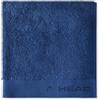 HEAD Dynamic - Asciugamano in Spugna di Puro Cotone 100% Certificato, Ideale come Asciugamano Palestra, Telo Doccia e Bagno 70x140 Rapida Asciugatura, Asciugamani Bagno Morbidi Assorbenti, Ocean Navy