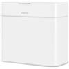 simplehuman Contenitore per compost, rimovibile e da appoggio, 4 litri, bianco