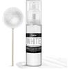 YumCraft Spruzza Glitter Commestibili, 20g Bianco Paillettes per Alimenti Commestibili Decorazioni Torte, Cocktail, Bevande, Spray con Paillettes - Color in Polvere in Polvere, Caramelle, Glassa
