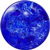 uxcell Sfera di cristallo da 40 mm, in vetro incrinato di ghiaccio, sfera decorativa solida, ornamento per Feng Shui, divinazione, fortuna, fontana, decorazione da tavolo, blu scuro