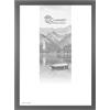 Clamaro Collage Cornice Portafoto 12x18 cm | Grigio acciaio | Cornice in MDF incl. vetro acrilico infrangibile, pannello posteriore e ganci in metallo