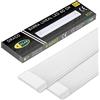 CLAR - Neon LED 60 cm, Plafoniera LED Soffitto 60 cm, 60W 6500K Luce Fredda per Garage (Pack 2)