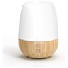 SEEDSEEL Diffusore di oli essenziali senza fili, 150 ml, batteria ricaricabile integrata da 6000 mAh, 7 ore di durata, 7 luci LED che cambiano colore, diffusore portatile per aromaterapia per casa