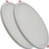 LED ATOMANT 2x Pannello LED Incasso Foro 50-180mm 20W Bianco Neutro | 4500K, 1800 lumen