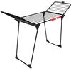 Vileda King Ultimate - Stendibiancheria con ruote, 20 m, colore: Nero