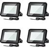 Lospitch Faretto LED 30W da esterno, faretti LED 4X 2550LM super luminoso, proiettore LED impermeabile IP66 6000K Spotlight da esterno, bianco freddo Floodlight, lampada da parete per giardino hotel