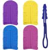 LIUZHUJ 4 Pezzi per Swiffer Piumini, Riutilizzabile Panni Cattura Polvere, 360° Spolverino per Polvere, con 1 Manico Pieghevole, Rimuove Polvere, Sporco e Peli di Animali