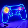 NELUX Scritta LED Gaming, Insegna Luminosa LED, Luci Scritte Neon Gamer | Luci LED Camera da Letto, Accessori Gaming Room Decor, Lampada Regalo Gamer Ragazzo, Luce Insegne Luminose Decorazioni Muro
