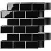 Art3d Piastrelle Extra Spesse Effetto Pietra Nero