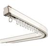 Generico Binario Tenda Flessibile Bianco a soffitto, Alluminio curvabile
