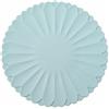 Generic Sottopentola in silicone resistente al calore, antiscivolo, per piani di lavoro della cucina e tavoli da pranzo, riutilizzabile, lavabile in lavastoviglie (blu mare, diametro: 30 cm)