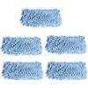 Louu 5 pz vapore mop pavimento pulizia microfibra panno Pad copertura per 32 * 17 cm vapore MOP MOP panno acqua copertura per Black & Decker FSM1610/1630