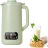 QIAKEFE 600W Macchina per Latte Vegetale, Macchina per Latte di Noci, Automatica 600ml, Programmabile Fino a 12H, 8 Programmi Automatici, per Avena, Soia, Noci, Frutta ecc Multifunzionale e Salute (Verde)