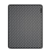 Bodo® Tappetino per lavello 36 × 46 cm per lavelli 40 × 50 cm. Antiscivolo, drenaggio rapido, protegge lavello, piatti e bicchieri dai graffi. Colore nero.