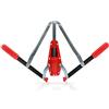 BAMBOOST Tappatrice portatile per bottiglie, tappatrice a doppia leva per birra standard per vino rosso standard