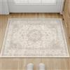 PureCozy Zerbino Ingresso Interno Tappeto Beige Vintage 60x90cm