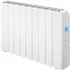 FARHO | Radiatore elettrico a inerzia fluida 990W | FARHO Eco Green WiFi 09 Elementi | Bianco | WiFi integrato | Basso consumo | Garanzia 20 anni