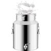 aliooila Contenitore 5-120 Litri Per Olio Acciaio Inox Con Rubinetto Tappi Per Taniche Olio Coperchio Sigillato Maniglia Per Vino/Cucina/latte Sono Disponibili Diverse Capacità,Capacity-5Liters
