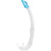Cressi Mexico Snorkel SIL. Clear/Tube Aquamarine