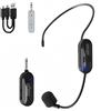 Cuffie Microfono Wireless 2.4G,160FT,Range Mic System per Insegnare Discorsi Est