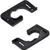 CANTONDZ 2xGancio supporto clip fermo mensola cappelliera baule Clip per mensola portabagagli posteriore sinistro e destro compatibile con Fiat 500X 2015-6000626595 6000626594