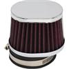 Axexnejv Filtro Aria Motociclo Per Carburatore PWK 21/24/26/28/30/32/33/34/35 Filtro Aspirazione Aria Universale Moto 38mm 42mm 45mm 50mm 55mm 60mm Moto Filtro Aspirazione(50mm)