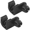 Hoite 2 pezzi Supporto per barra del cofano, clip di supporto, staffa di supporto adatta per Citroen Berlingo C3 C4 C4 Coupe Picasso 3008 5008 792833