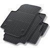 Mossa Tappetini gomma adatti per VW up! Hatchback (2011-2023) 4 pz. nero