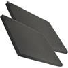 Flewdart Filtro aria universale in schiuma 300 x 210 x 20 mm, filtro aria in spugna per moto ciclomotore scooter quad decespugliatore hoover (300x210x20mm 2pcs)