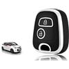 TOOMUME Cover Chiave TPU, Custodia Chiave per Peugeot 106 107 206 207 307 Partner Citroen C1 C2 C3 Xsara Picasso Berlingo Toyota Aygo Yaris, Copri Chiavi Guscio Chiave Auto Telecomando