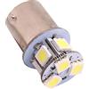 Tyenaza Lampadina, 2 pezzi bianca BA15S R5W 1156 5050 8SMD LED Lampadine per luci di stop per auto Lampadine per luci a LED Efficiente LED di backup Segnale Lampeggiante Lampadine per fanali posteriori