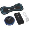 Ｚｉａｌｏｆｉ Massaggiatore cervicale ricaricabile mini, massaggiatore elettrico portatile per collo, schiena, spalle e corpo, display, ideale per casa e ufficio